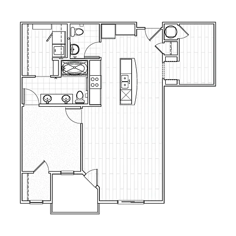 Floor plan B1
