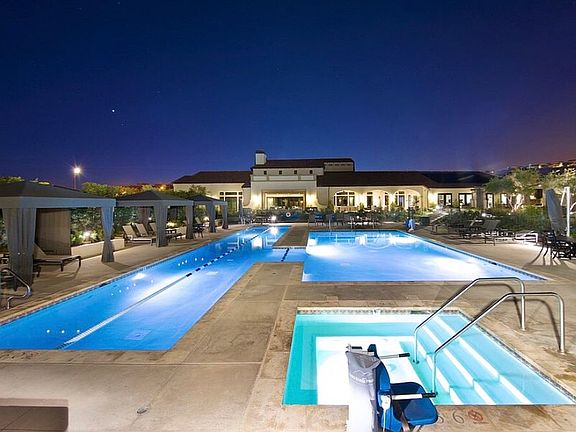 Cabanas and pools