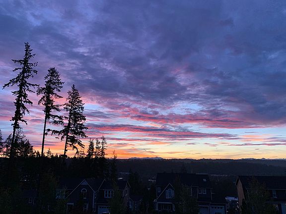 Typical sunrise view from house