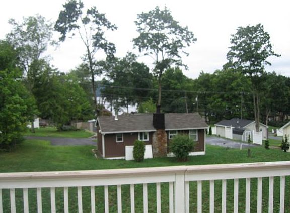 view from deck