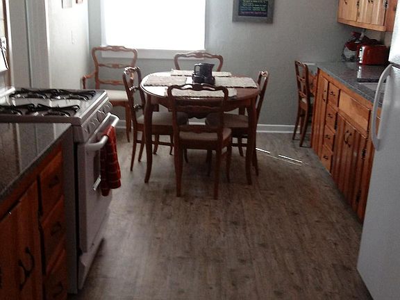 Plenty of space for a table in the breakfast nook.