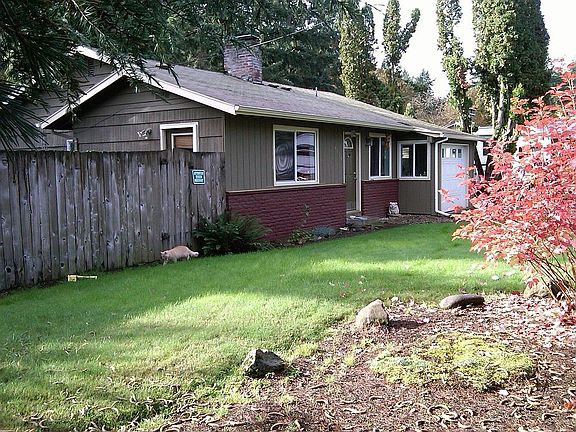 NE side of house