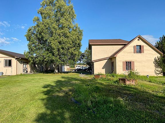 West side of home