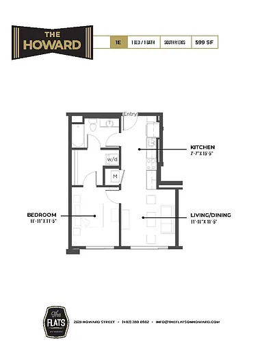 Floor plan 1E