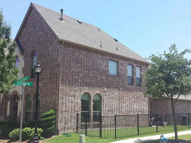 Corner lot with fenced yard