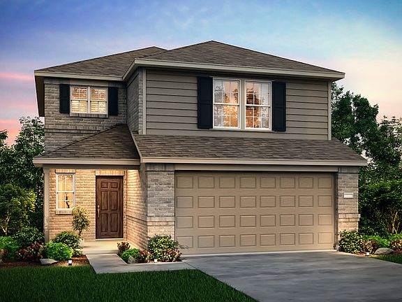 The Lincoln, a 2-story new construction home showing Home Exterior W
