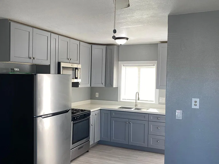 Kitchen from living room