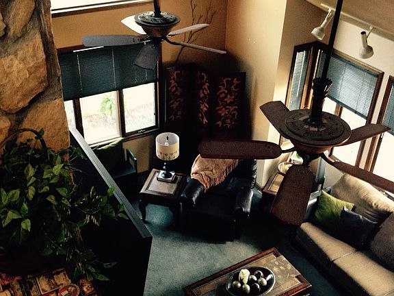 Cat walk overlooking family 