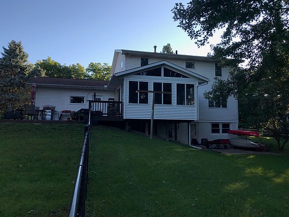 view from the backyard