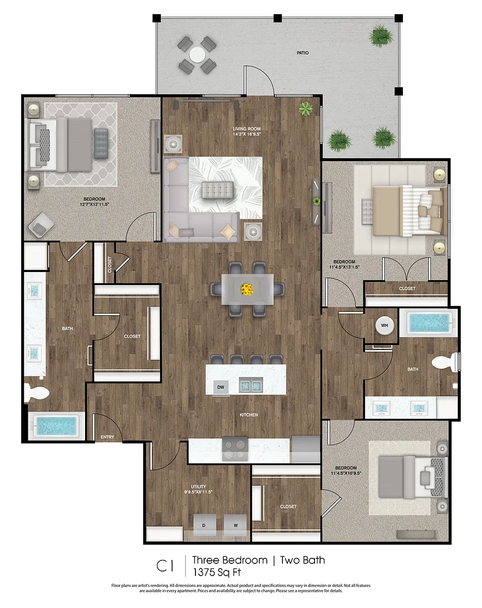 Floor plan C1