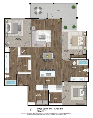 Floor plan C1