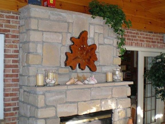 Sunroom Fireplace