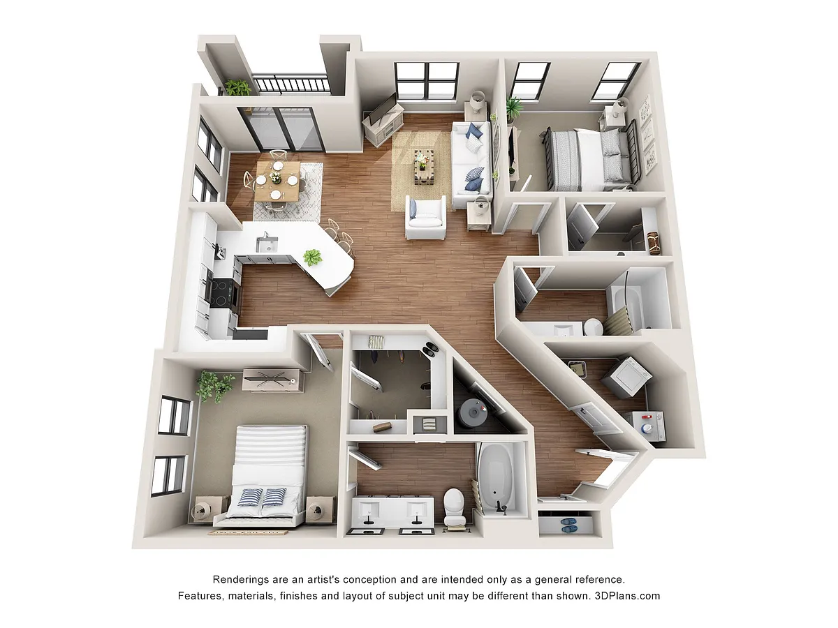 Floor plan Dawson