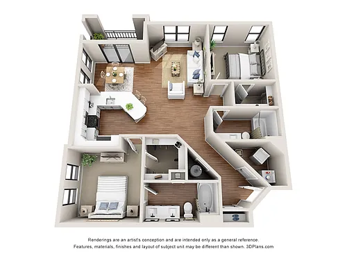 Floor plan Dawson