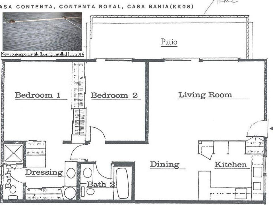 floor plan "Casa Bahia"