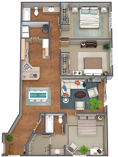 Floor plan 3X2