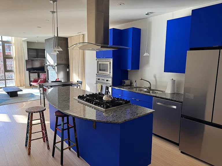 Kitchen and main living area.