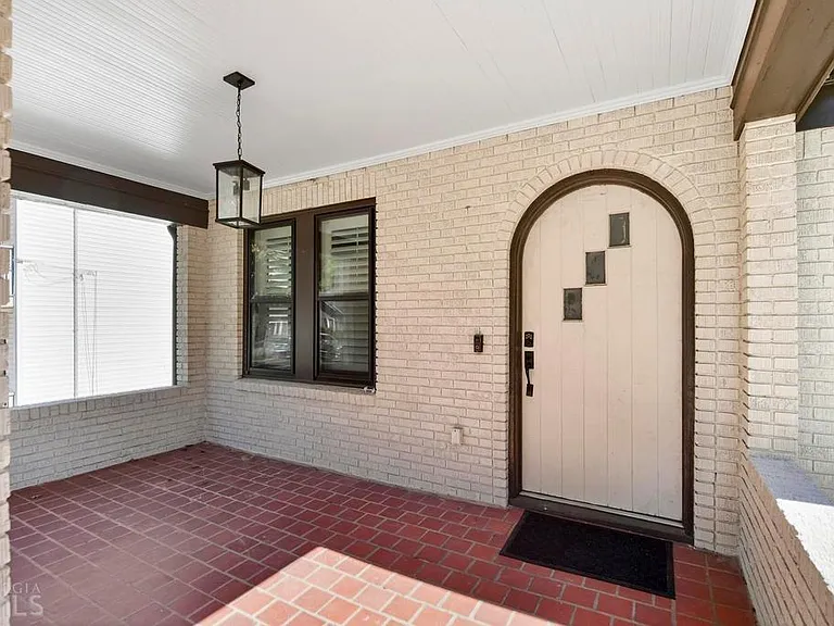 Patio and main entrance