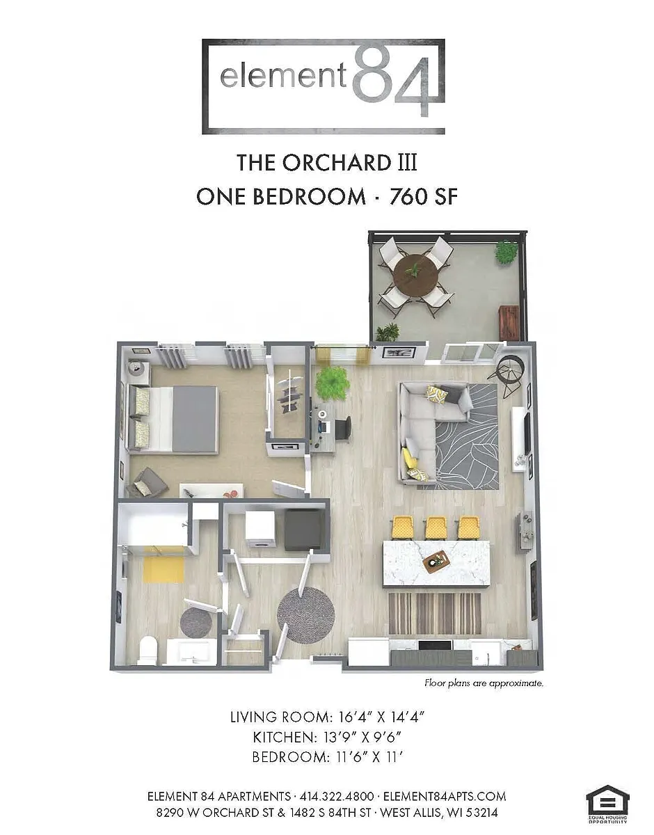 Floor plan Orchard 3