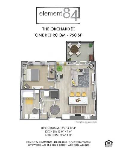 Floor plan Orchard 3