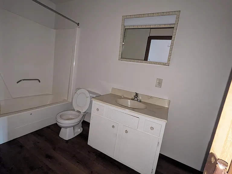 Restroom + laundry hookup