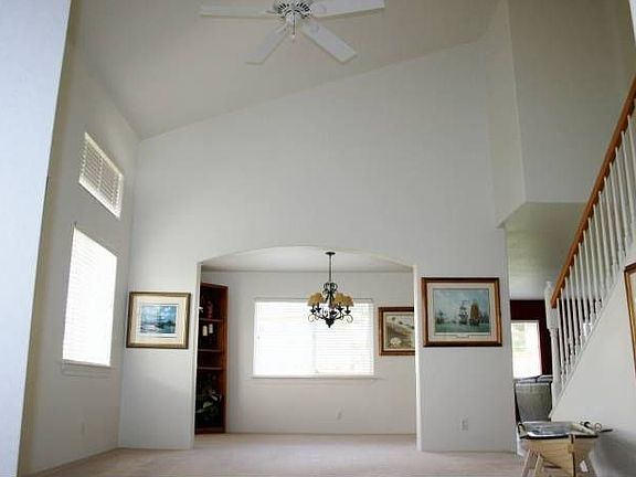Vaulted Ceilings in Livin