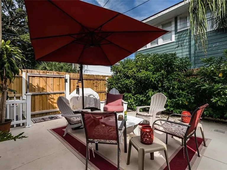 private patio