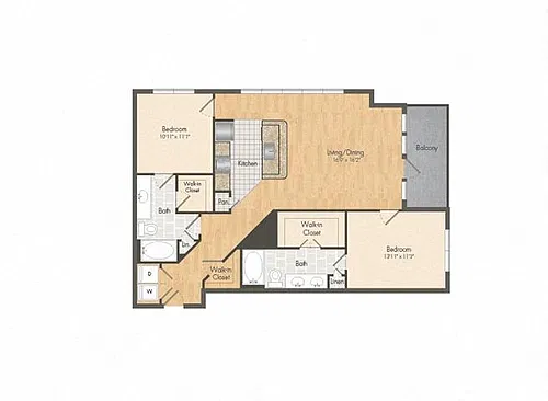 Floor plan B3