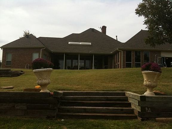 Back of house from lower yard