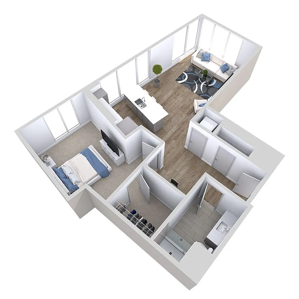 Floor plan Overture