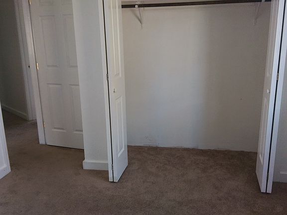 Full size closets in all three bedrooms