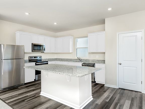 Representation of Open Kitchen with Island