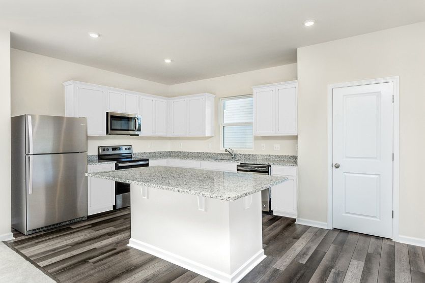 Representation of Open Kitchen with Island