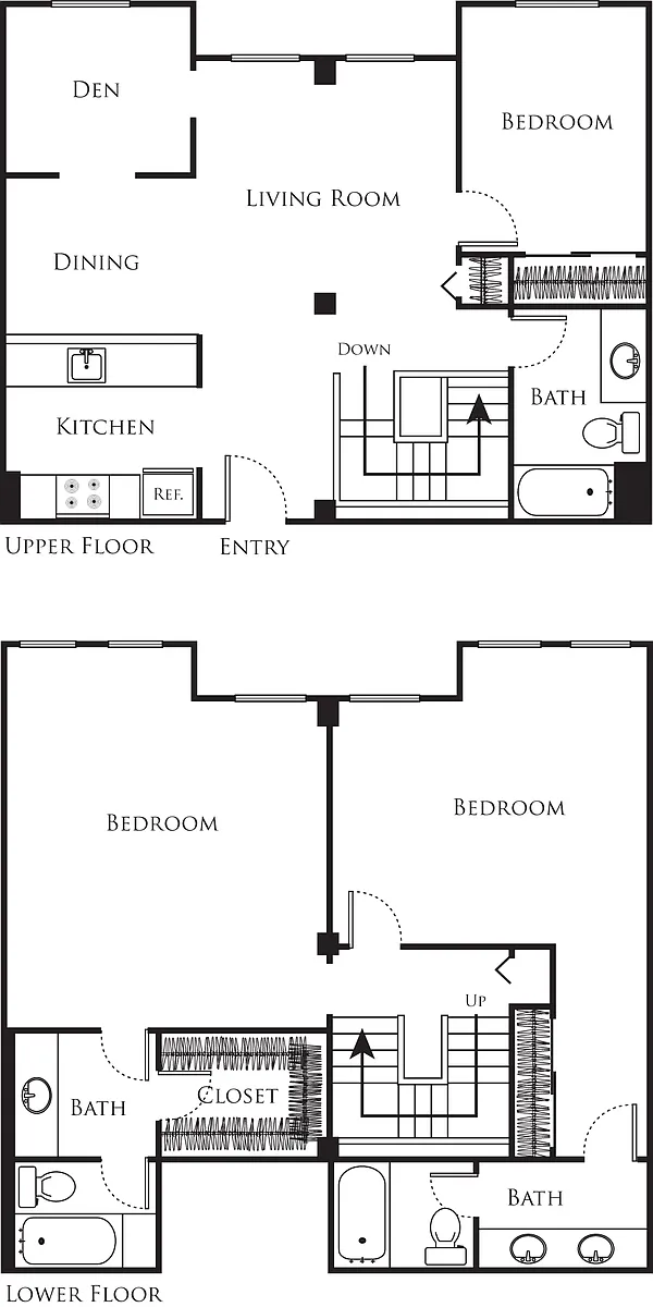 Floor plan 2A - Prestige with Den