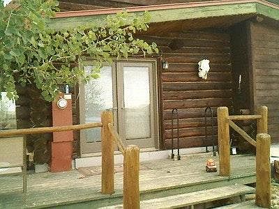 Front door on the east side