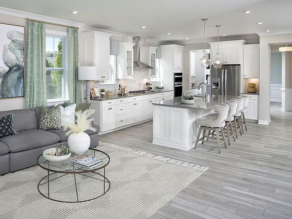 Martin Model Gathering Room and Kitchen