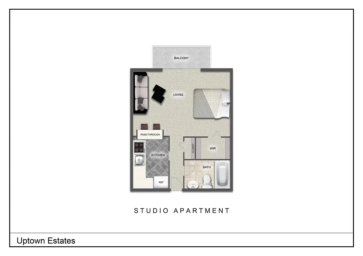 Floor plan Studio