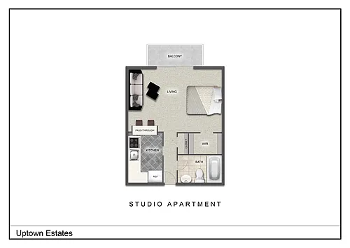 Floor plan Studio