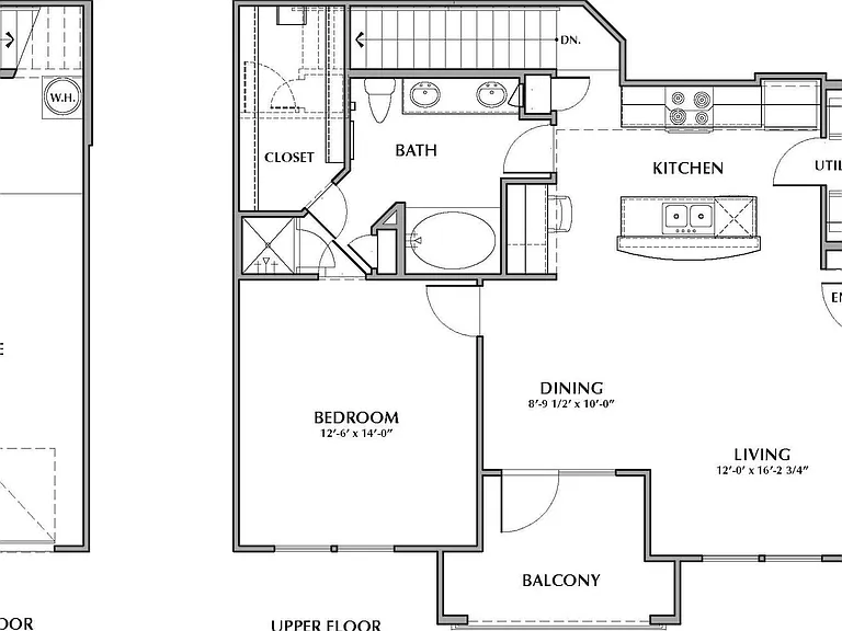 A4 floor plan Palms at Cinco Ranch