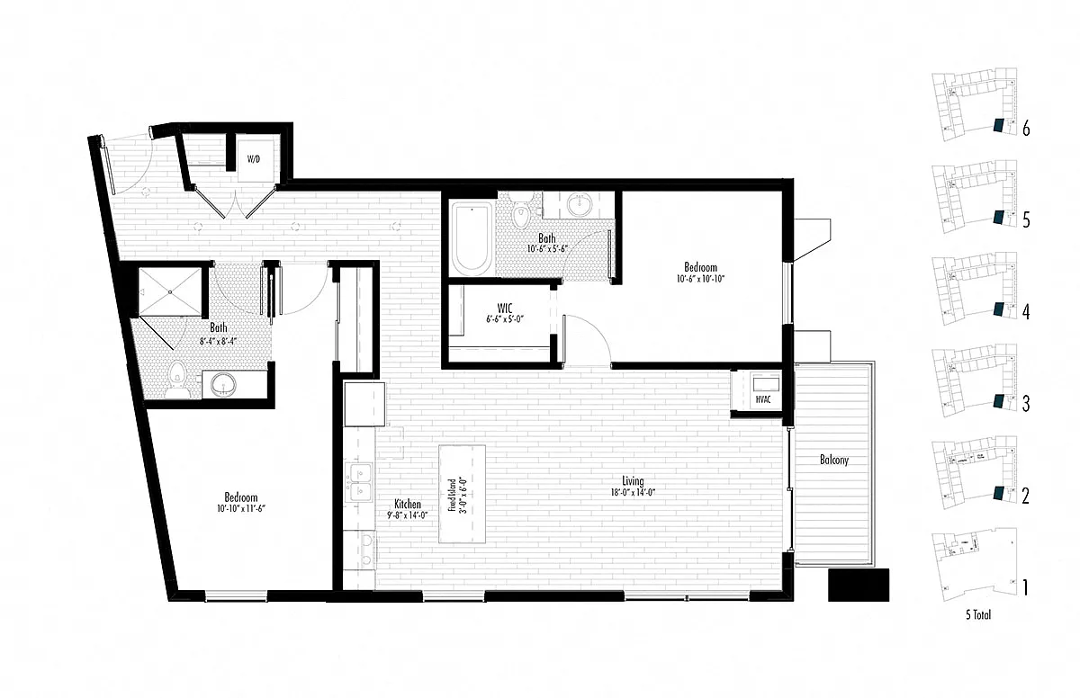 Floor plan B8