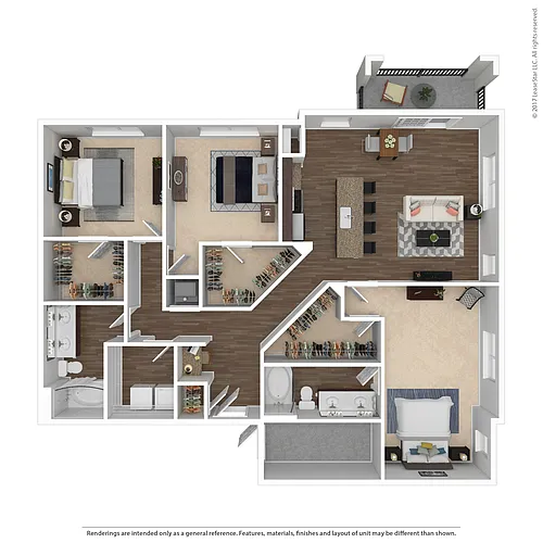 Floor plan Turquois