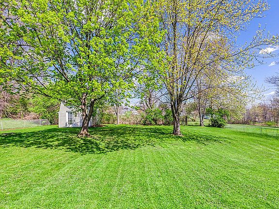 Beautiful fenced-in backyard