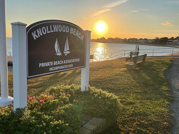 Sunset from Knollwood Beach