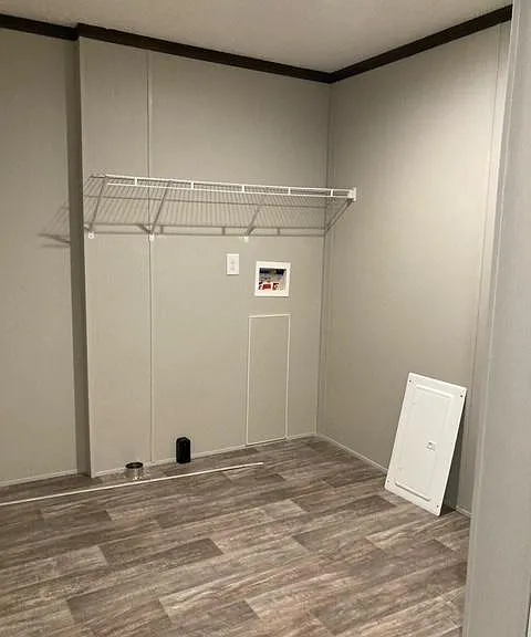 Separate laundry room
