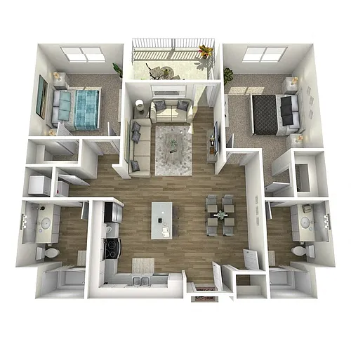 Floor plan B2