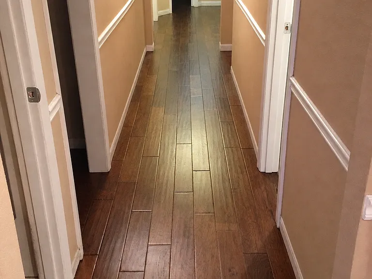 Hallway that leads to all 4 bedrooms