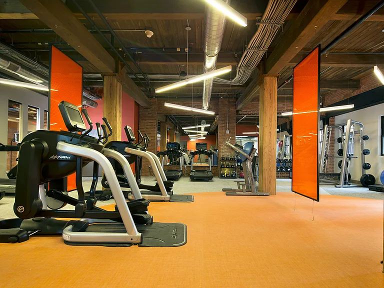 Club-quality fitness center