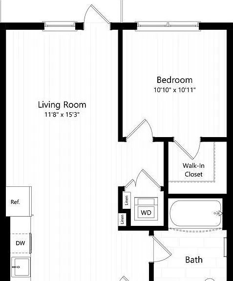 1-A1a floor plan The Charlie Mar Vista
