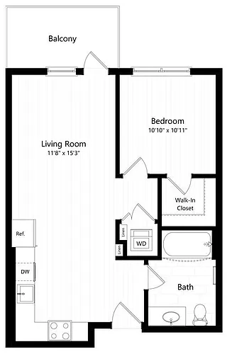 Floor plan 1-A1a