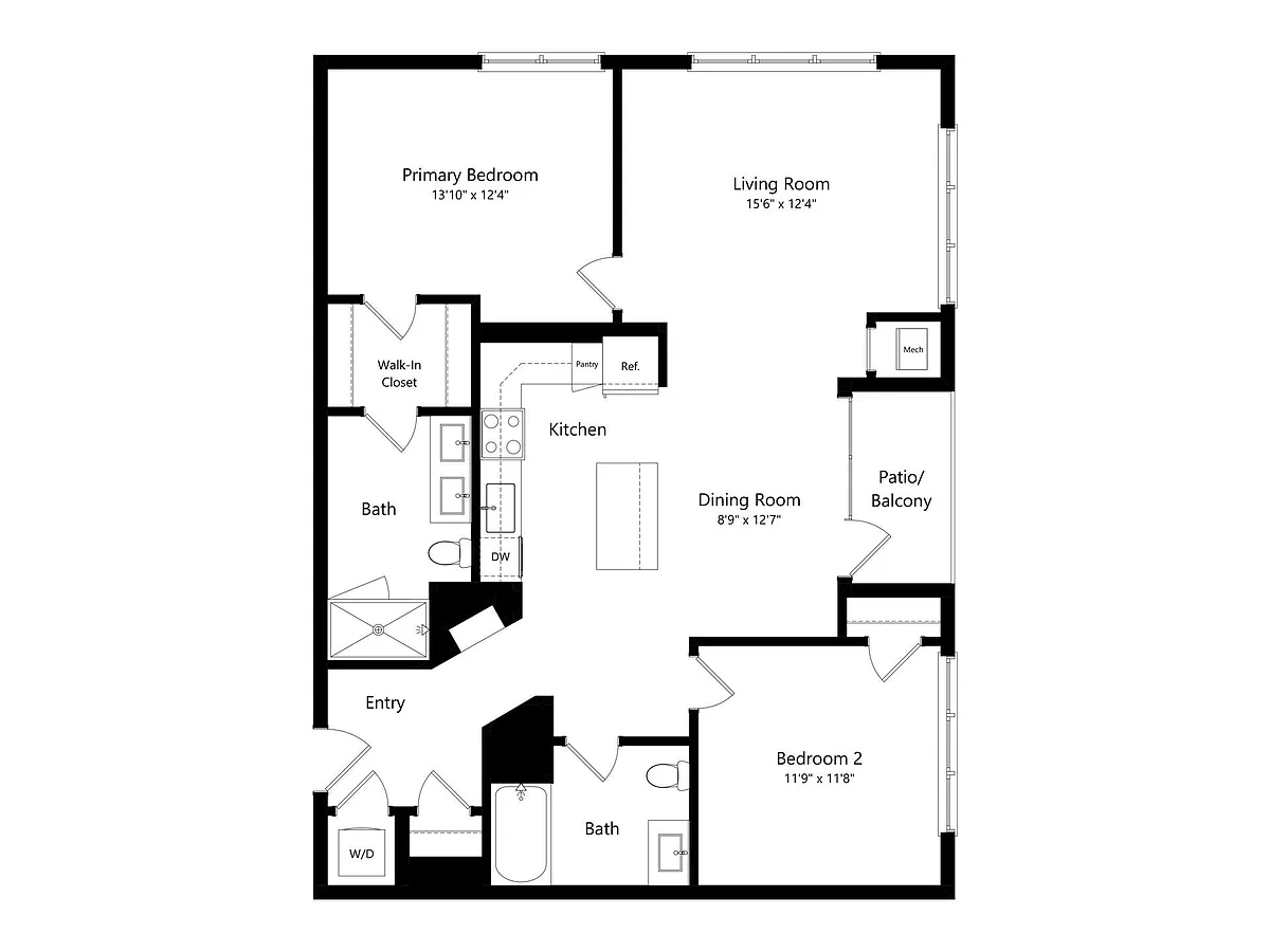 Floor plan B11